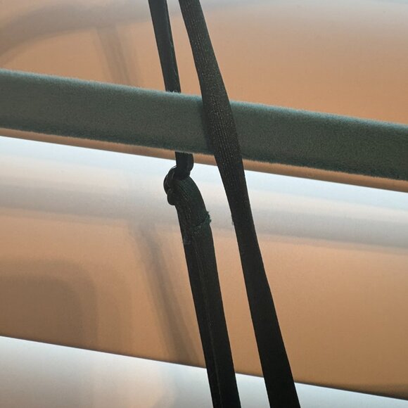 Honey and Rosie Square Neck Faux Wrap Satin Dress - Picture 5 of 5